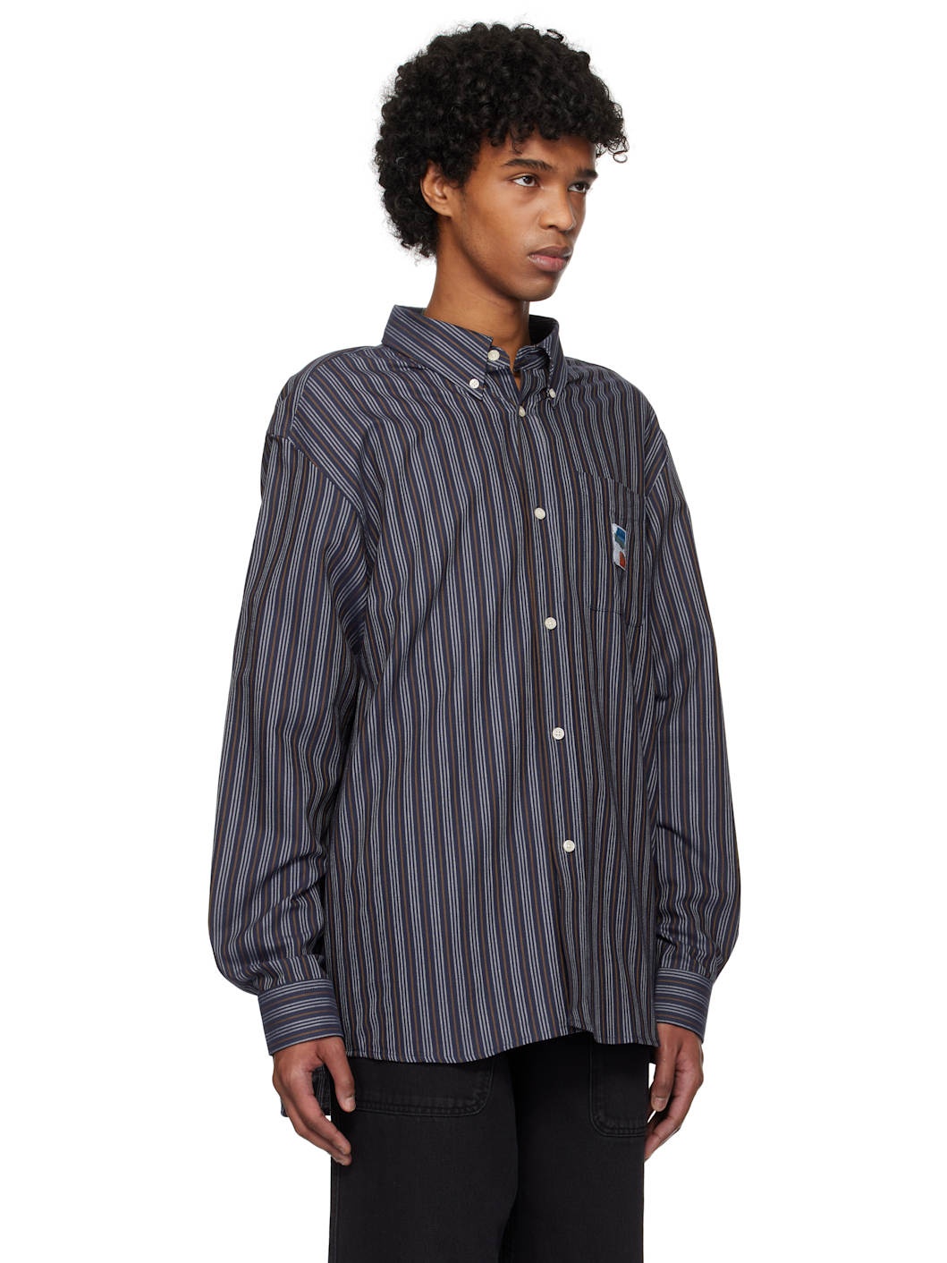 Navy Deuce Oxford Shirt - 2
