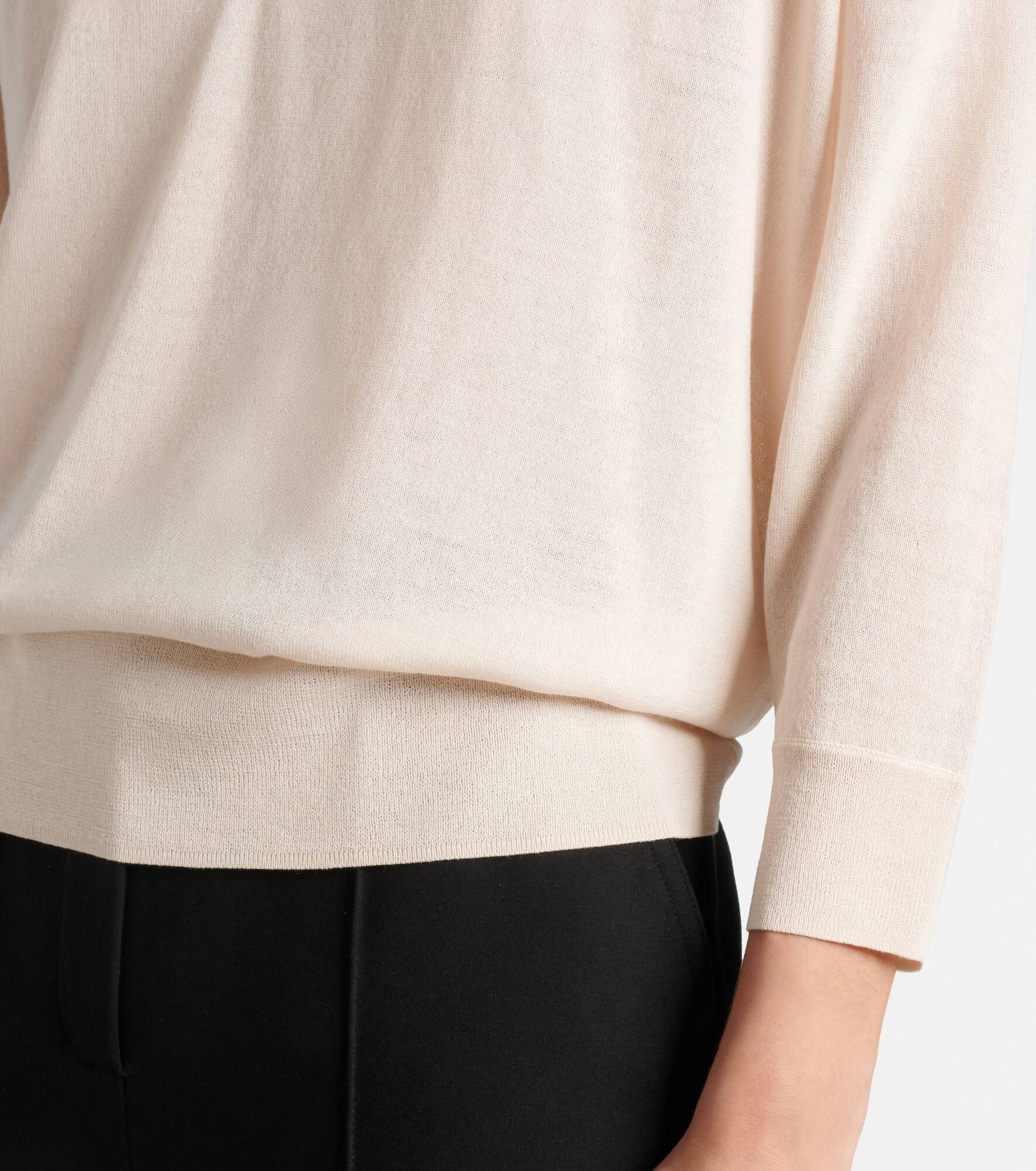 Refined Essentials wool and cotton sweater - 5