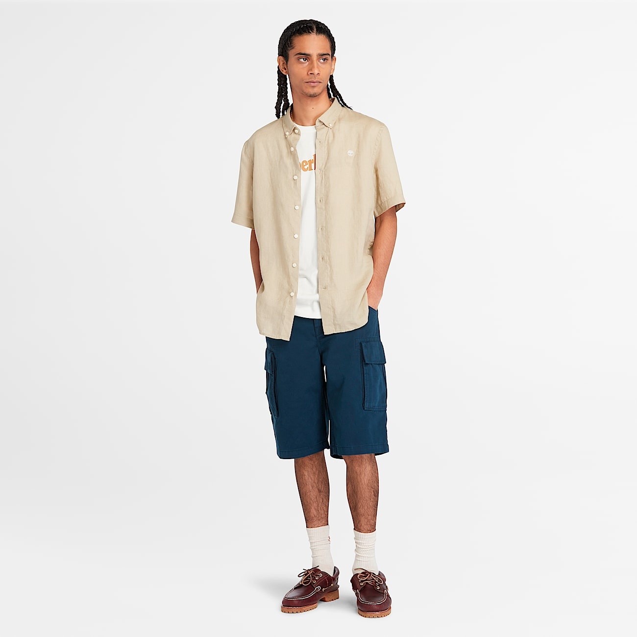 Men's Brookline Twill Cargo Short - 3