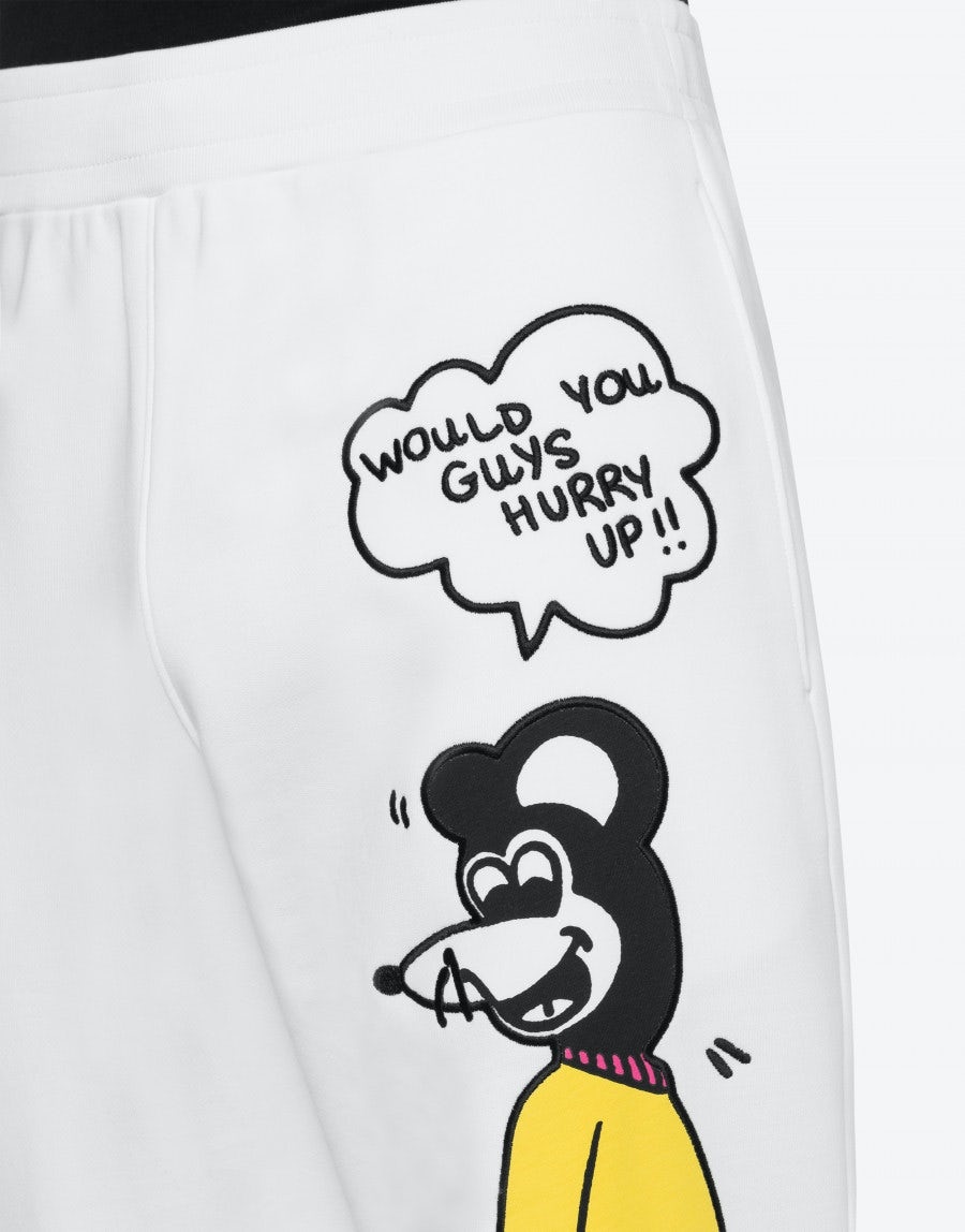 MOSCHINO COMICS CHARACTERS ORGANIC COTTON JOGGING - 4