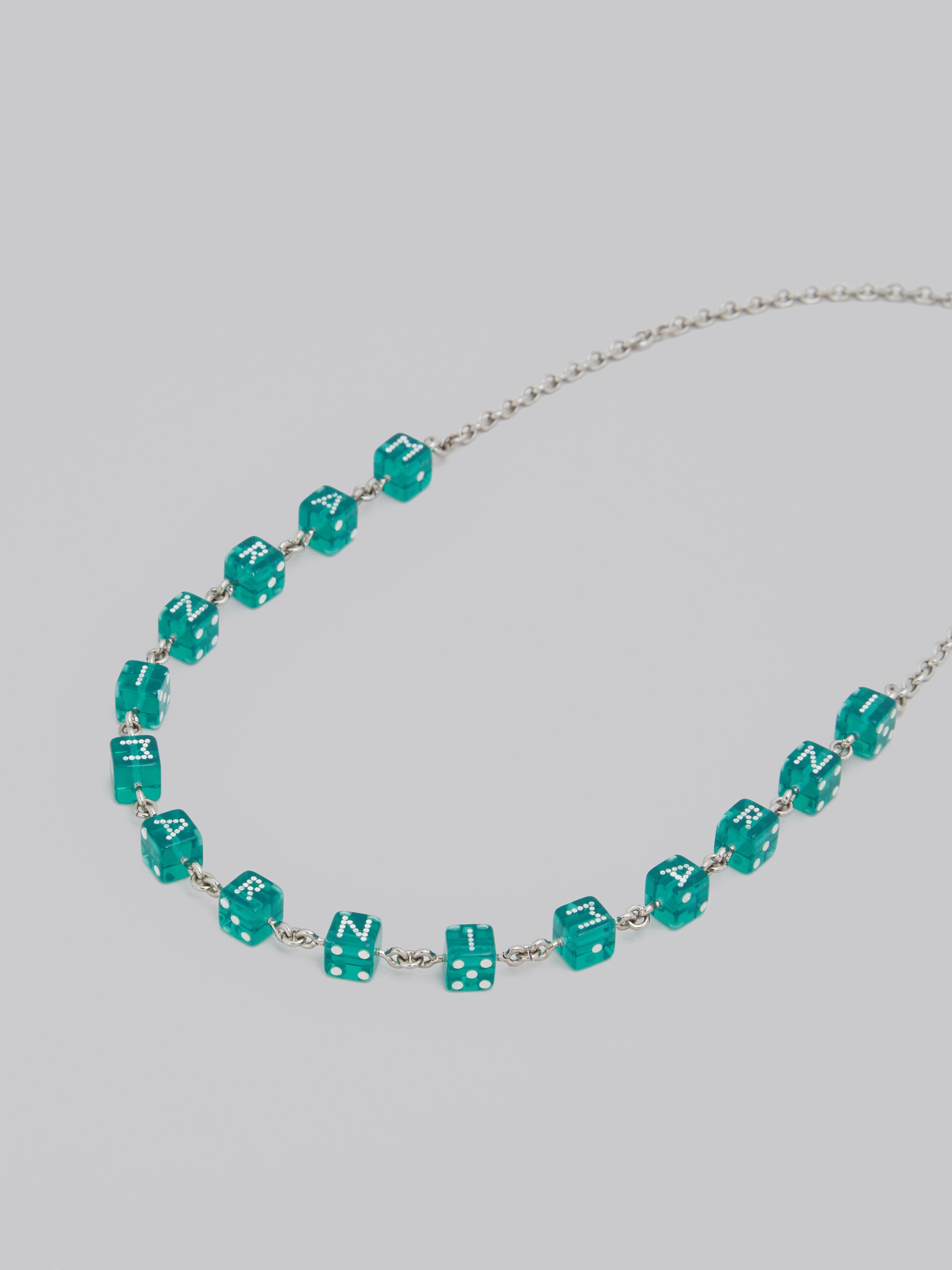 DICE CHARM NECKLACE - 3
