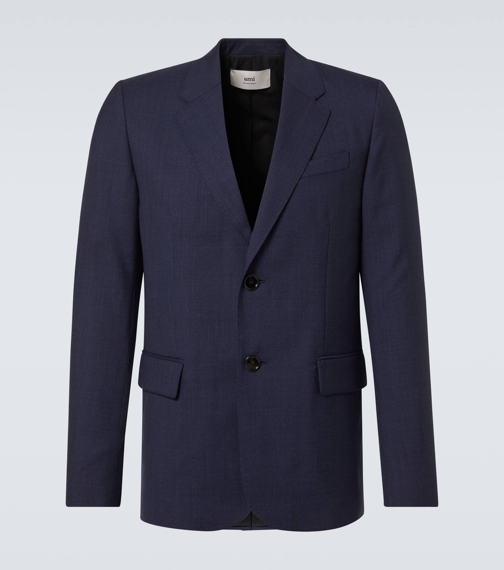 Virgin wool blazer - 1