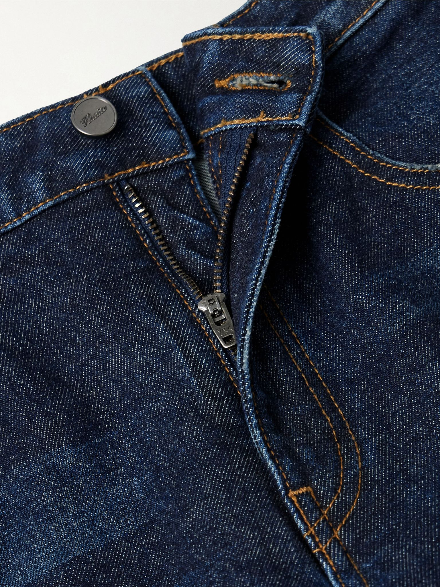 Viv high-rise slim-leg jeans Dark denim - 5