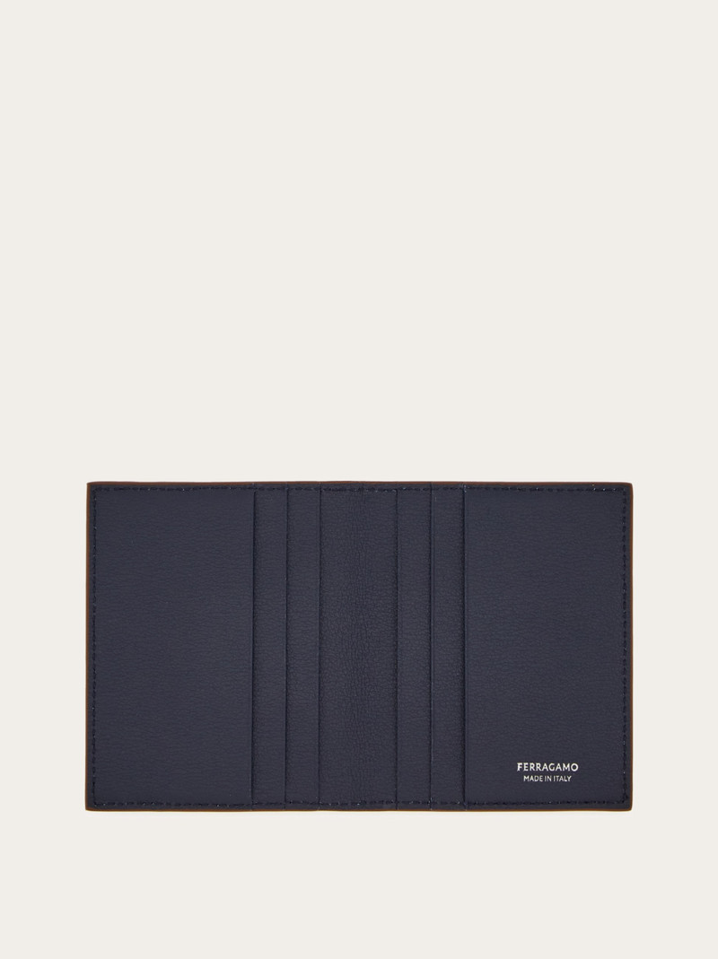 FERRAGAMO Ferragamo Monogram credit card holder outlook