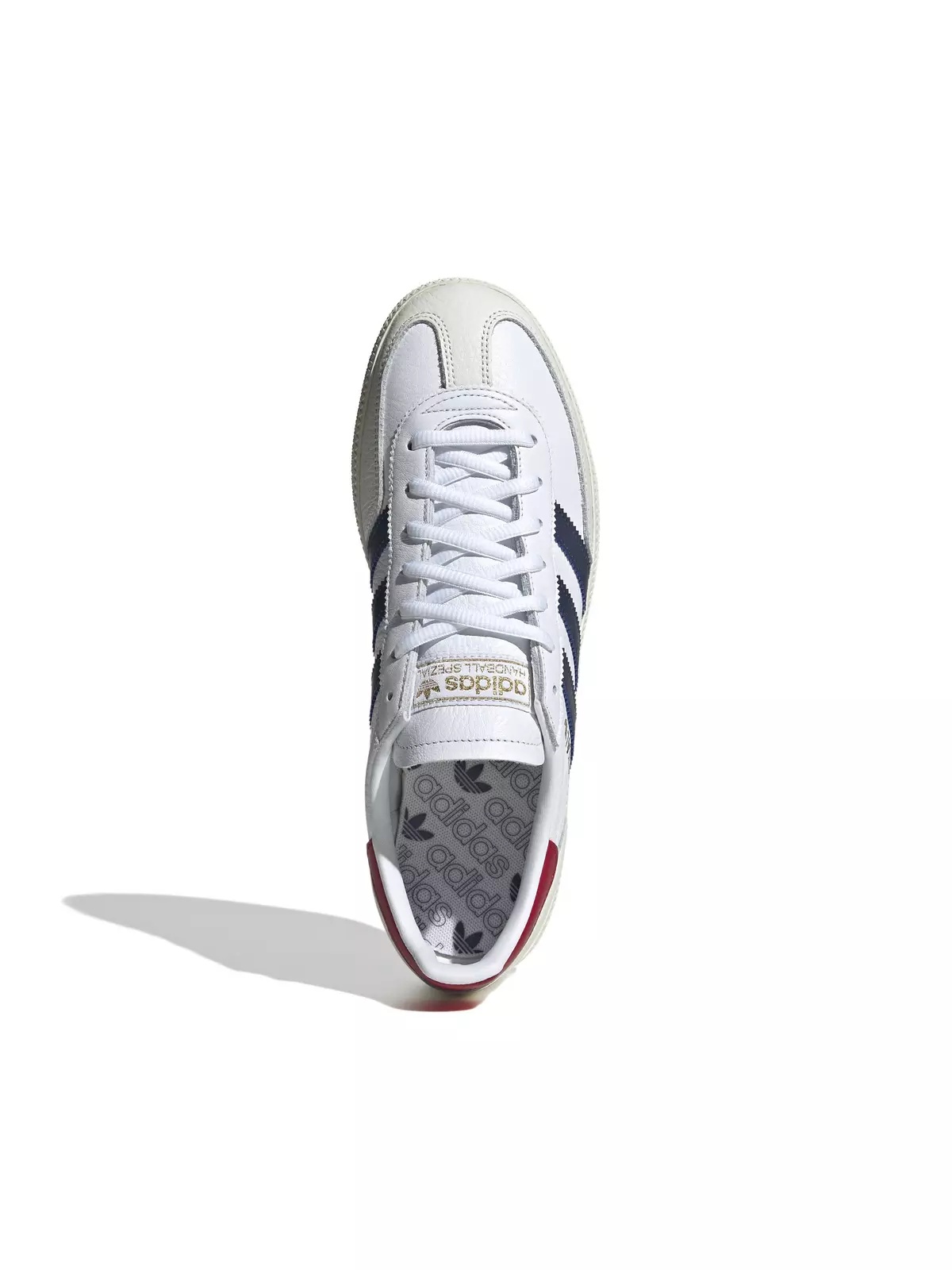Originals Handball Spezial "Ftwr White/Shadow Navy/Team Victory Red" Men's Shoe - 5