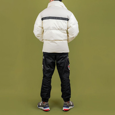 New Balance New Balance Winter Windproof Outdoor Down Jacket 'White Black' NPA44013-IV outlook