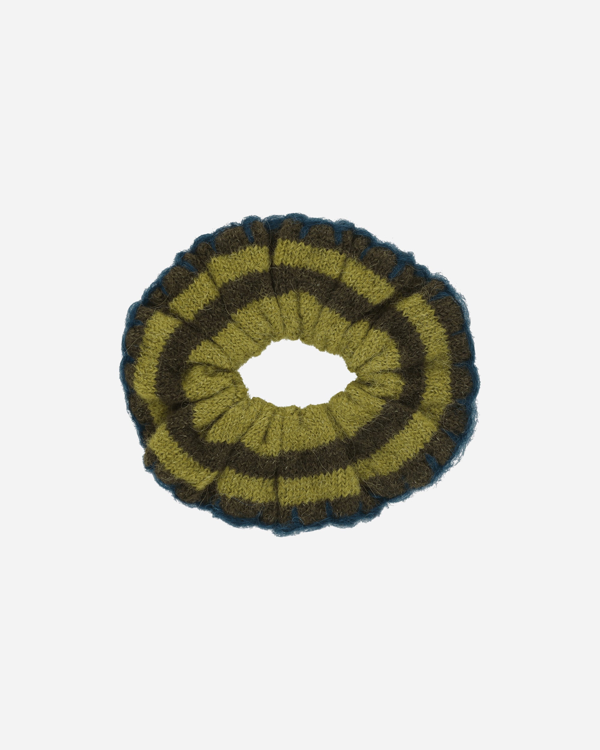 Lulu Stripe Scrunchie Green - 2