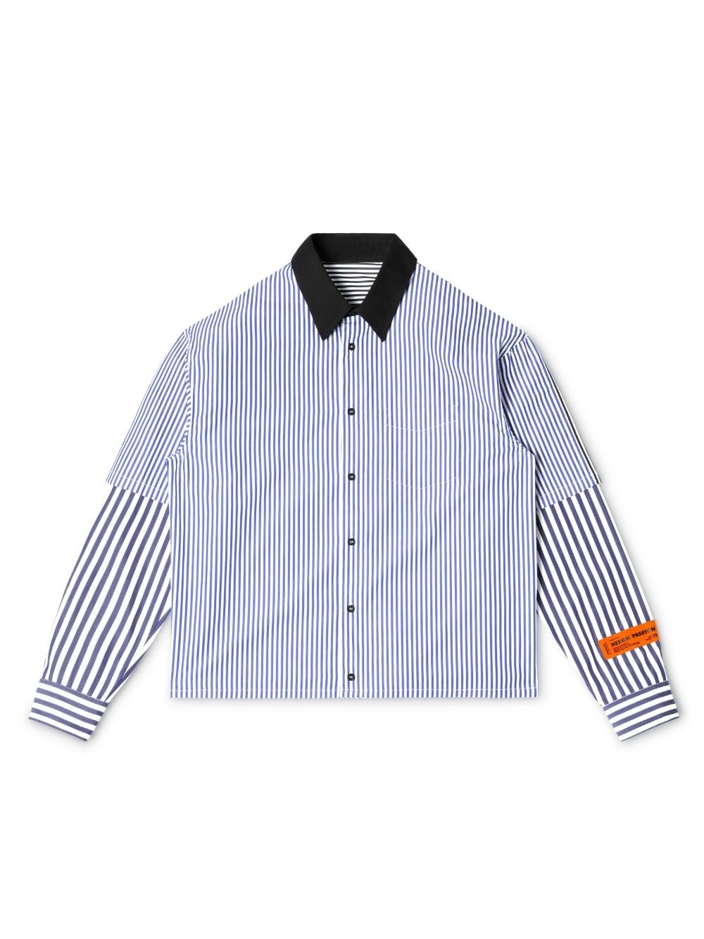 Heron Preston Doublesleeves Stripes Shirt | REVERSIBLE