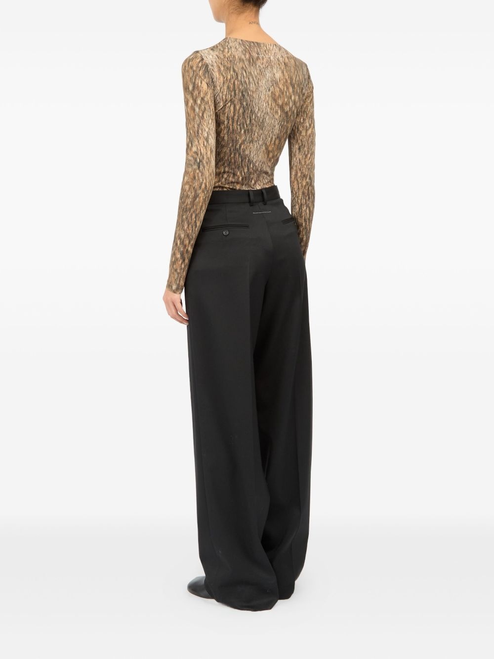 high-waisted trousers - 5