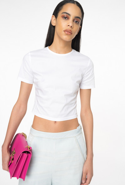 PINKO TECHNICAL POPLIN TOP outlook