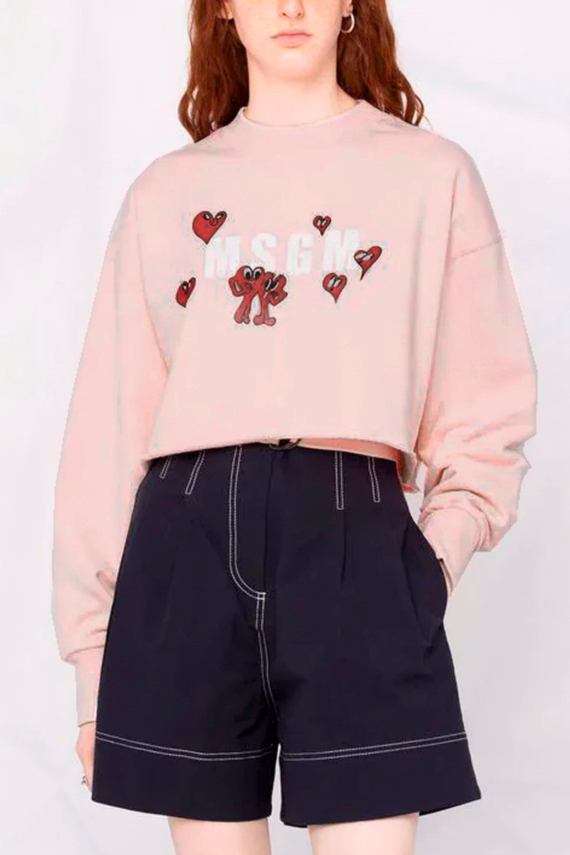 MSGM Logo sweatshirt outlook