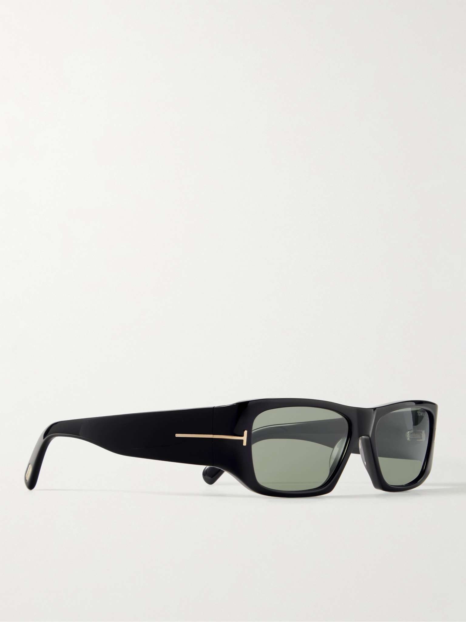 Rectangular-Frame Acetate Sunglasses - 3