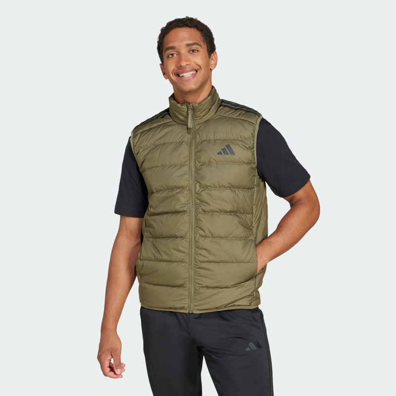 adidas Essentials 3-Stripes Light Down Vest outlook