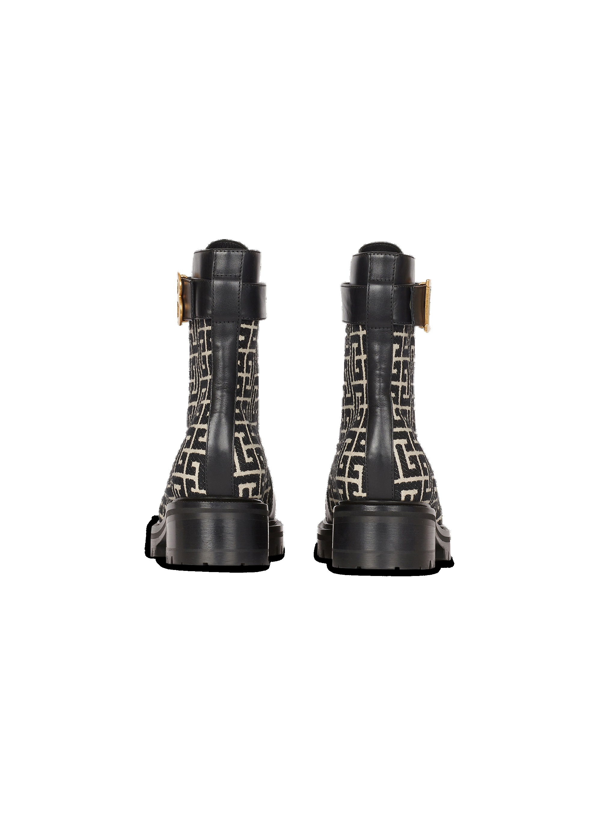 Bicolor jacquard Ranger Romy ankle boots - 4