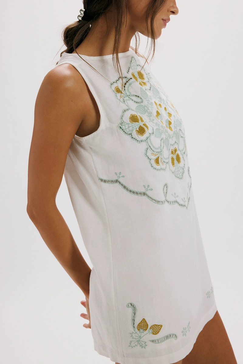 Electric Garden Mini Dress 3