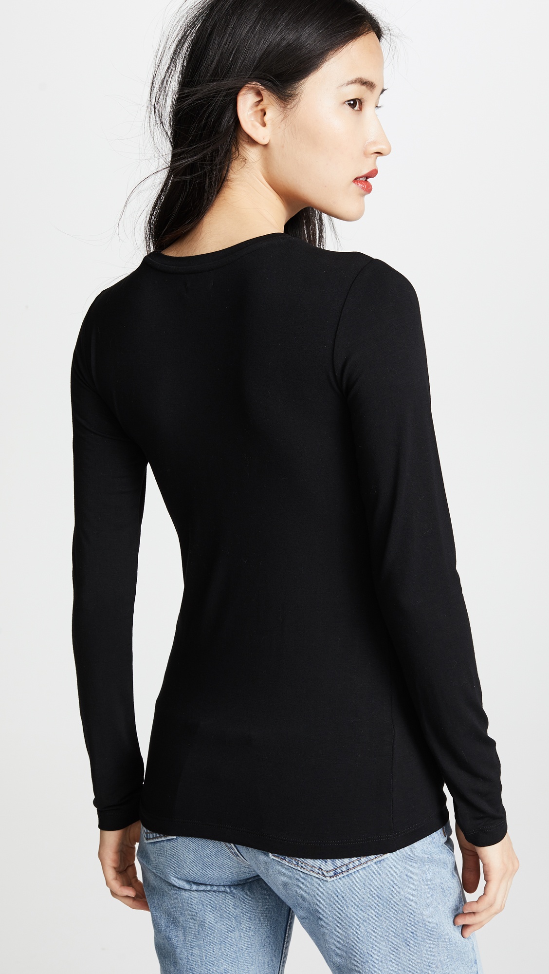 Crew Neck Tess Shirt - 2