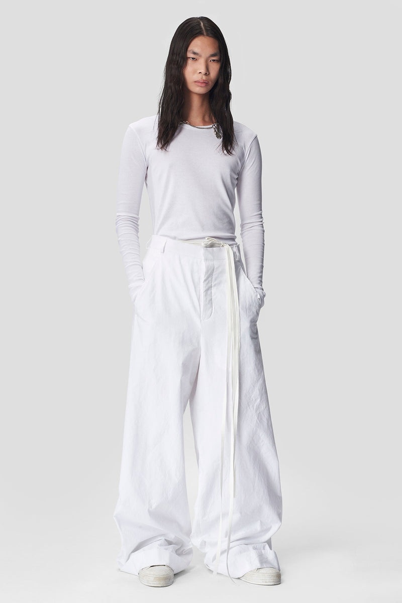 Achille Wide Leg Trousers - 4