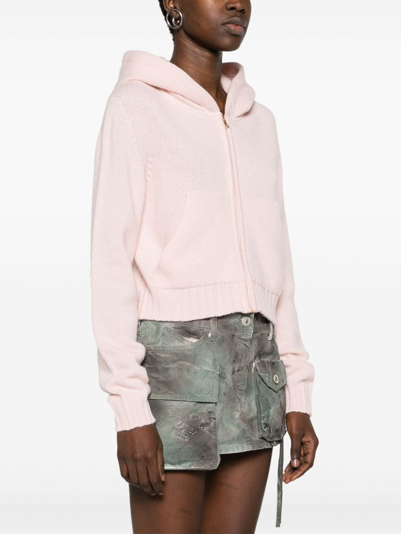 logo-embroidered hoodie 3