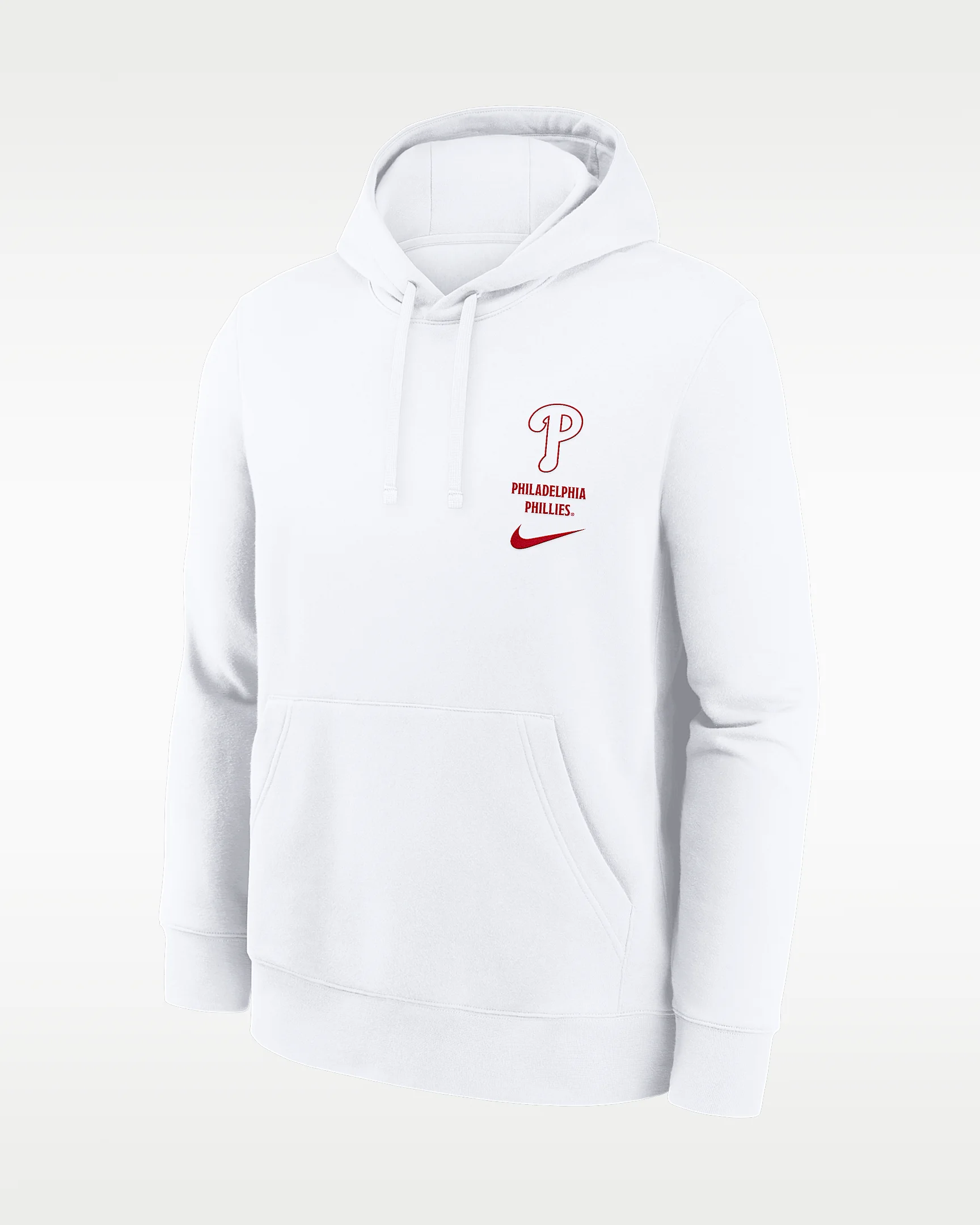 Philadelphia Phillies Minimal Club Men's Nike MLB Pullover Hoodie - 1