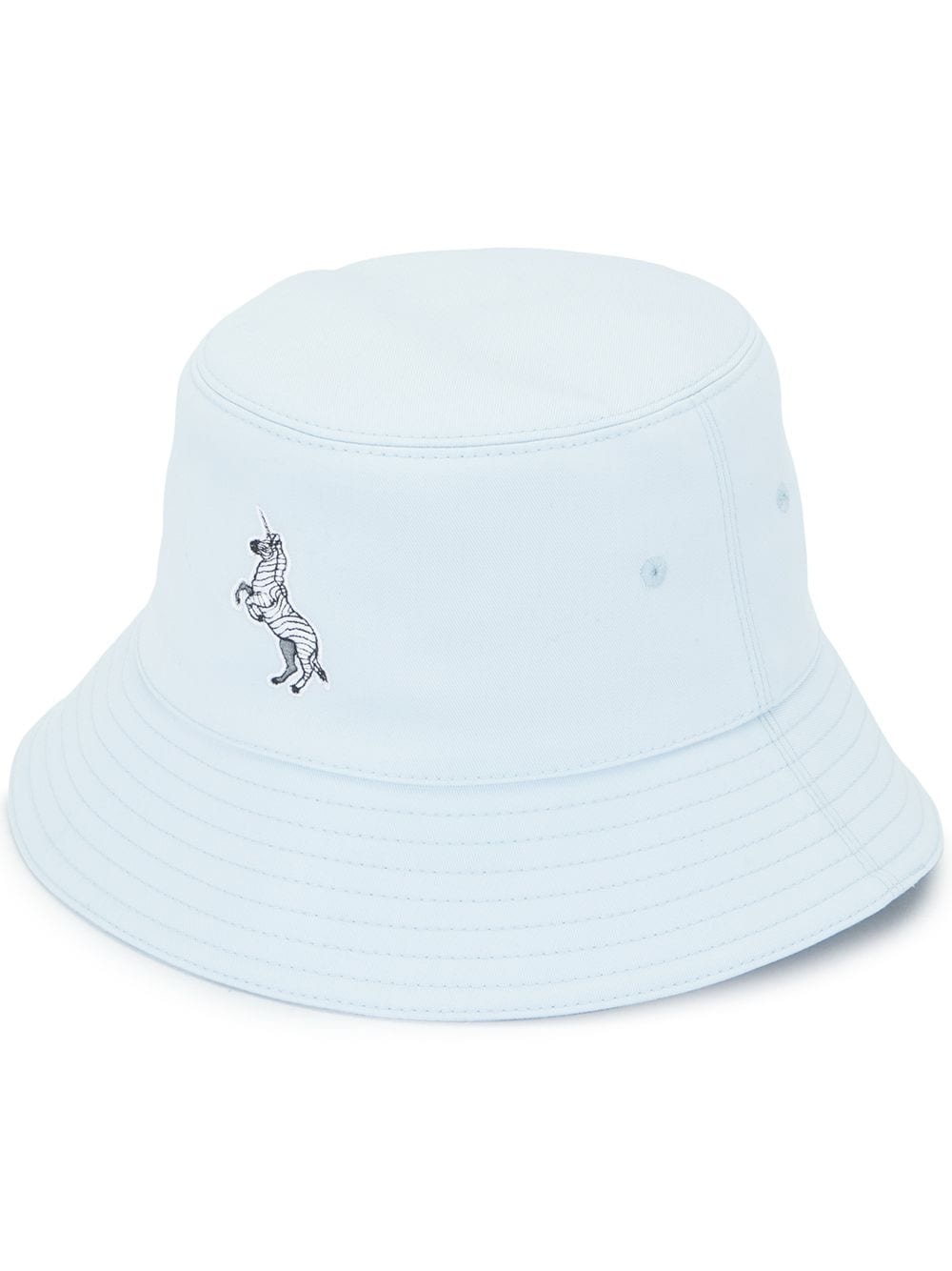 zebra appliqué bucket hat - 1