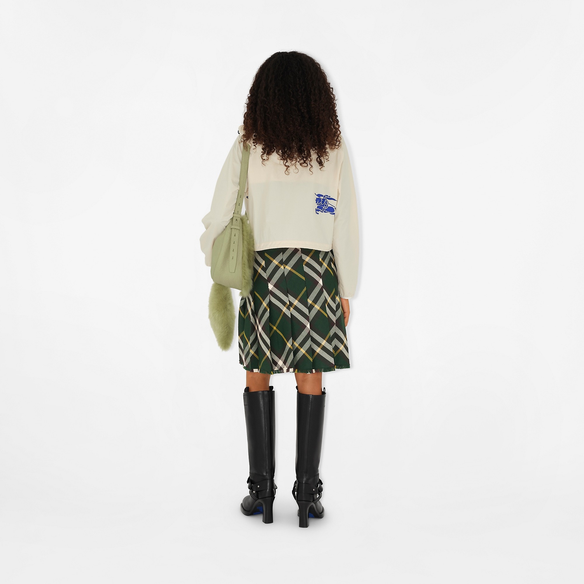 Burberry Cropped Nylon Jacket | REVERSIBLE