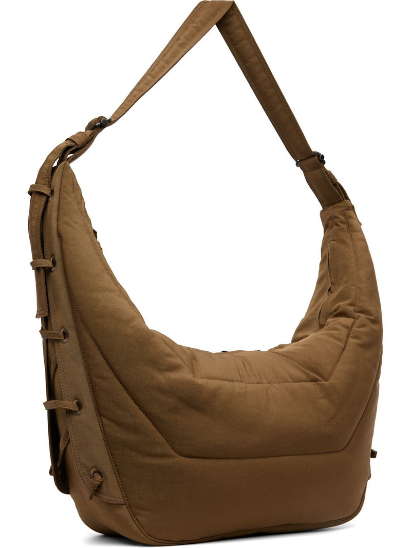 Lemaire Brown Large Soft Game Bag outlook