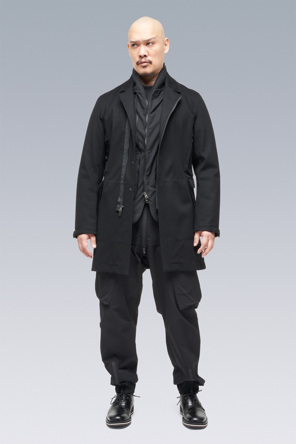 J38-LP Loro Piana® Storm System® Coat Black - 22