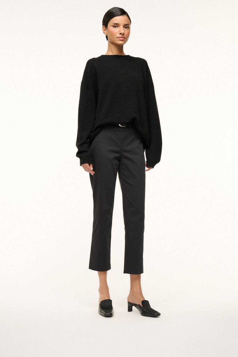 STAUD LEE LOAFER MULE BLACK 2