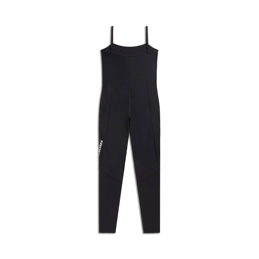 Women's Sporty B Activewear Bodysuit in Black - 2