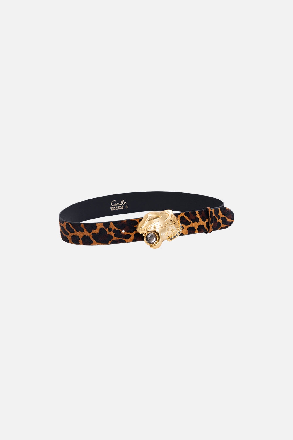 LEOPARD HEAD BUCKLE BELT - 2