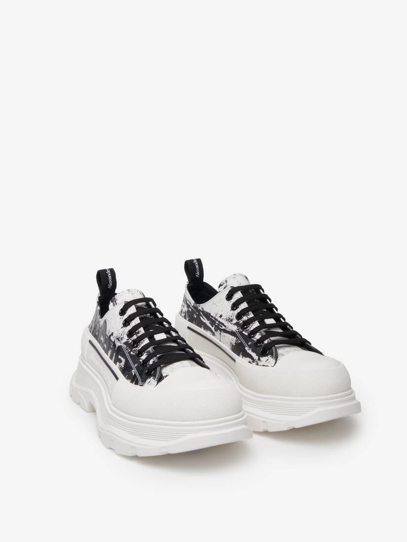 Men's Tread Slick Lace Up in Black/white - 2