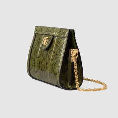 GUCCI Ophidia snakeskin mini shoulder bag outlook