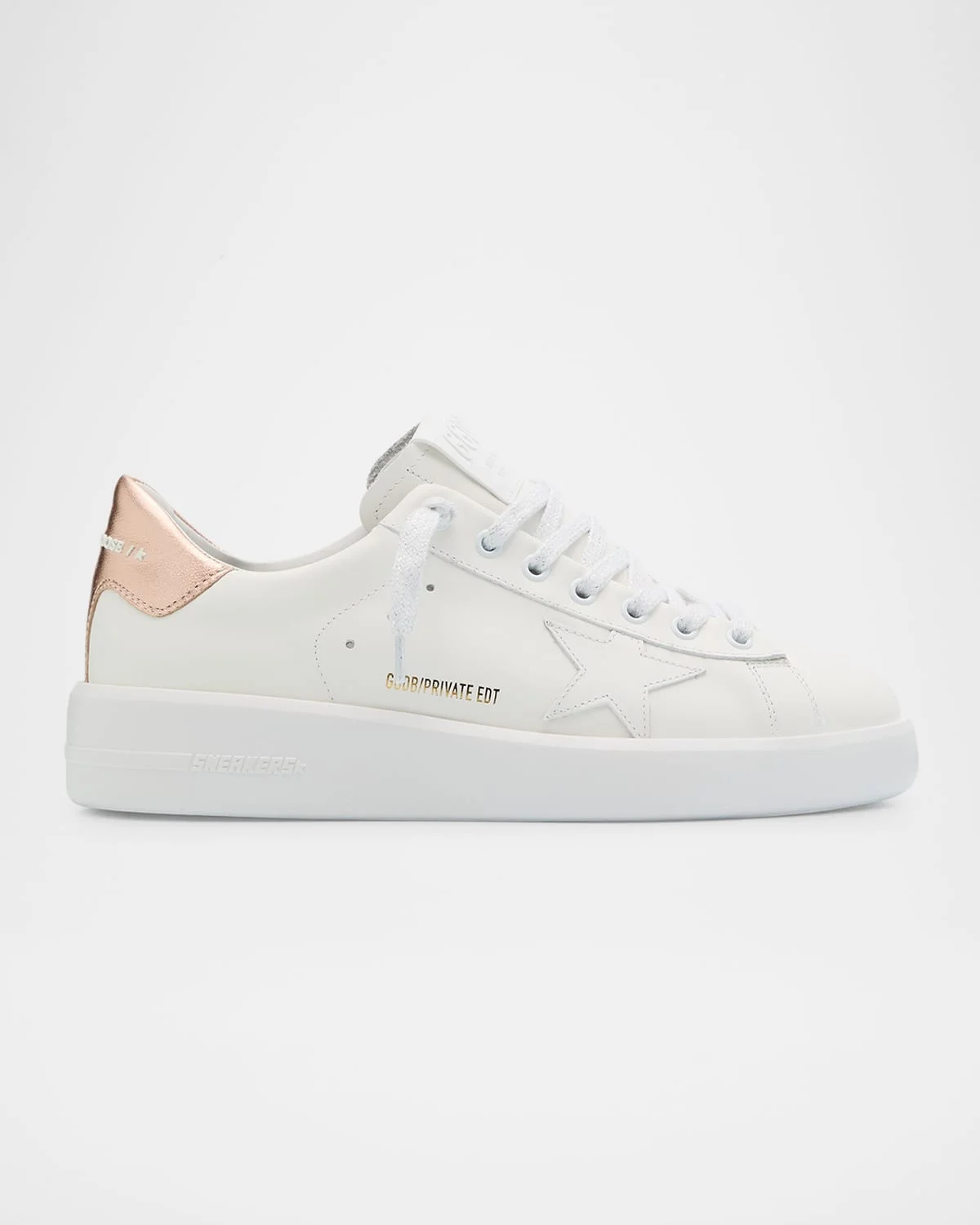Purestar Mixed Leather Low-Top Sneakers - 1