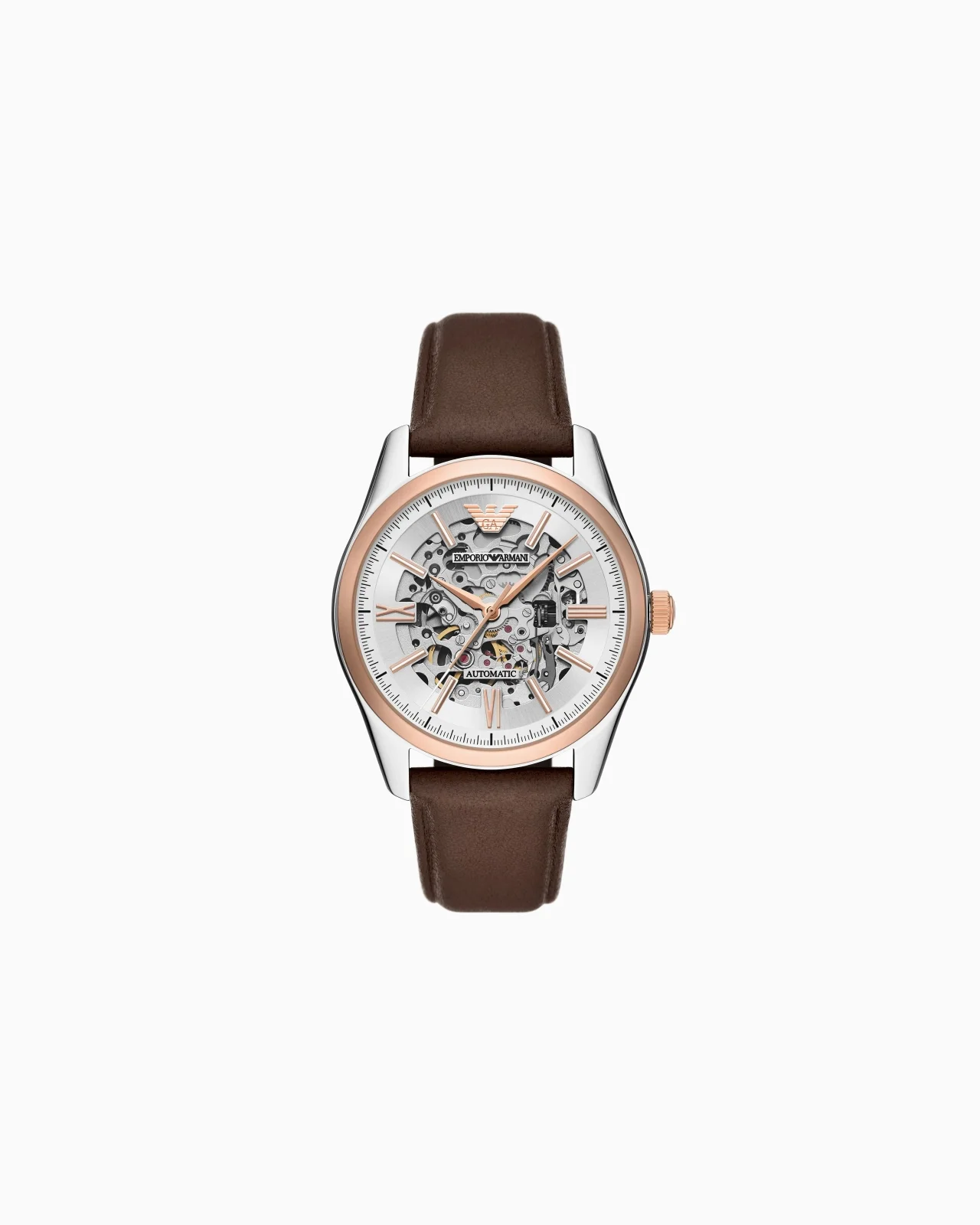 LUNAR NEW YEAR AUTOMATIC BROWN LEATHER WATCH - 1