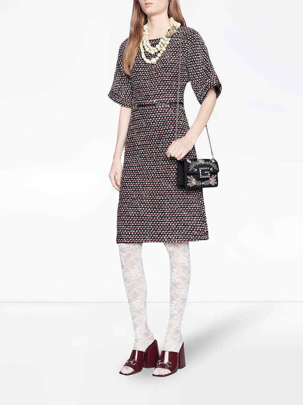 Sequin tweed dress - 2