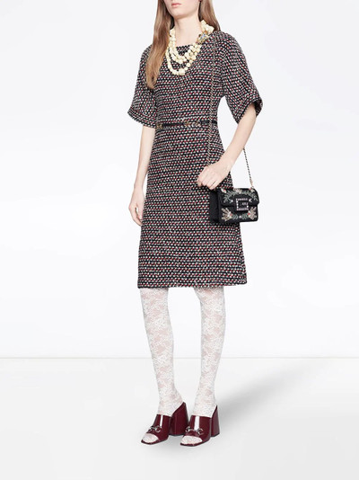 GUCCI Sequin tweed dress outlook