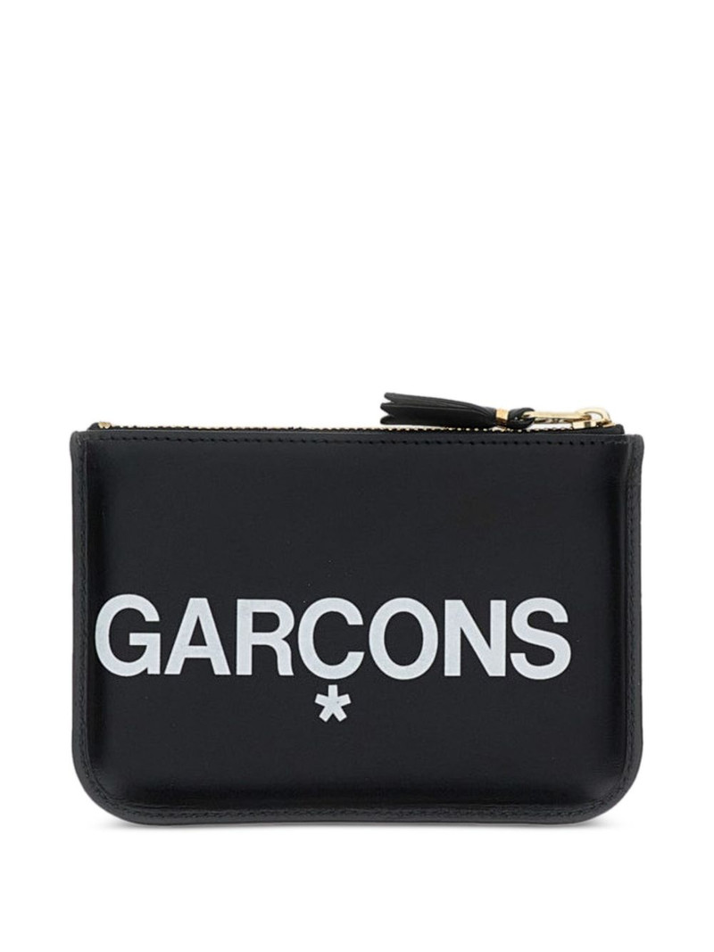 Comme des Garçons PLAY logo-print leather wallet outlook