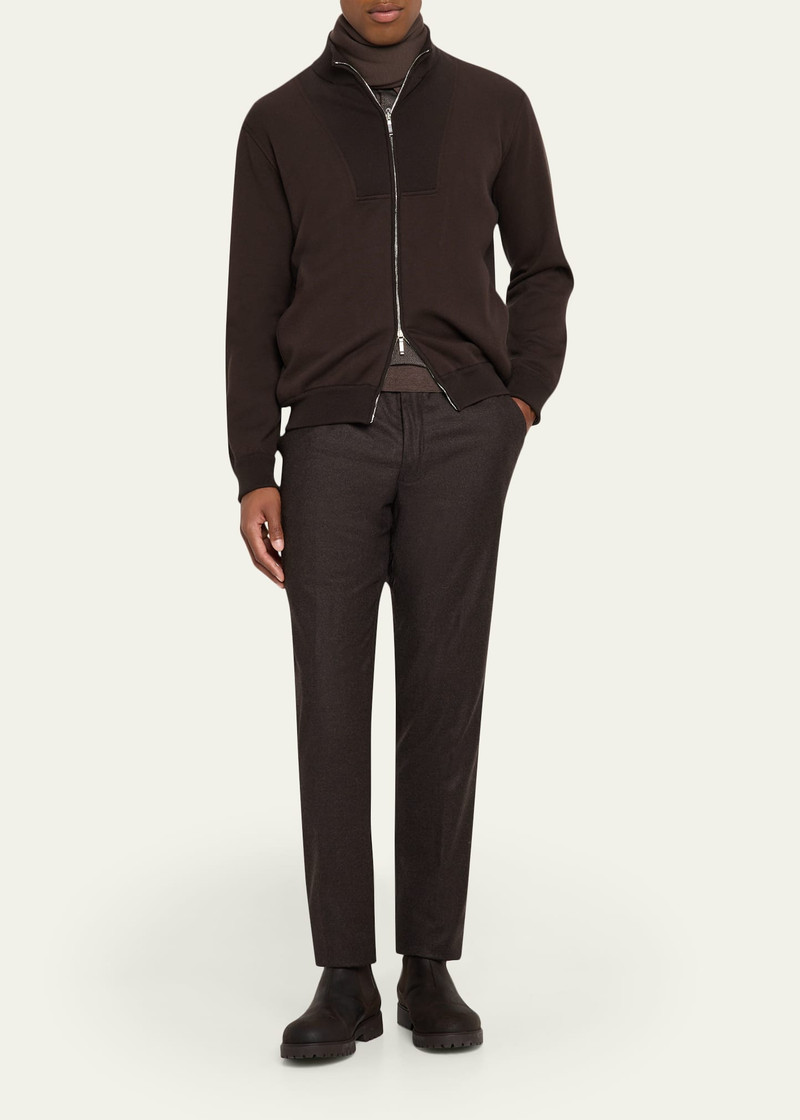 Loro Piana Men's Whitney Full-Zip Bomber Jacket outlook