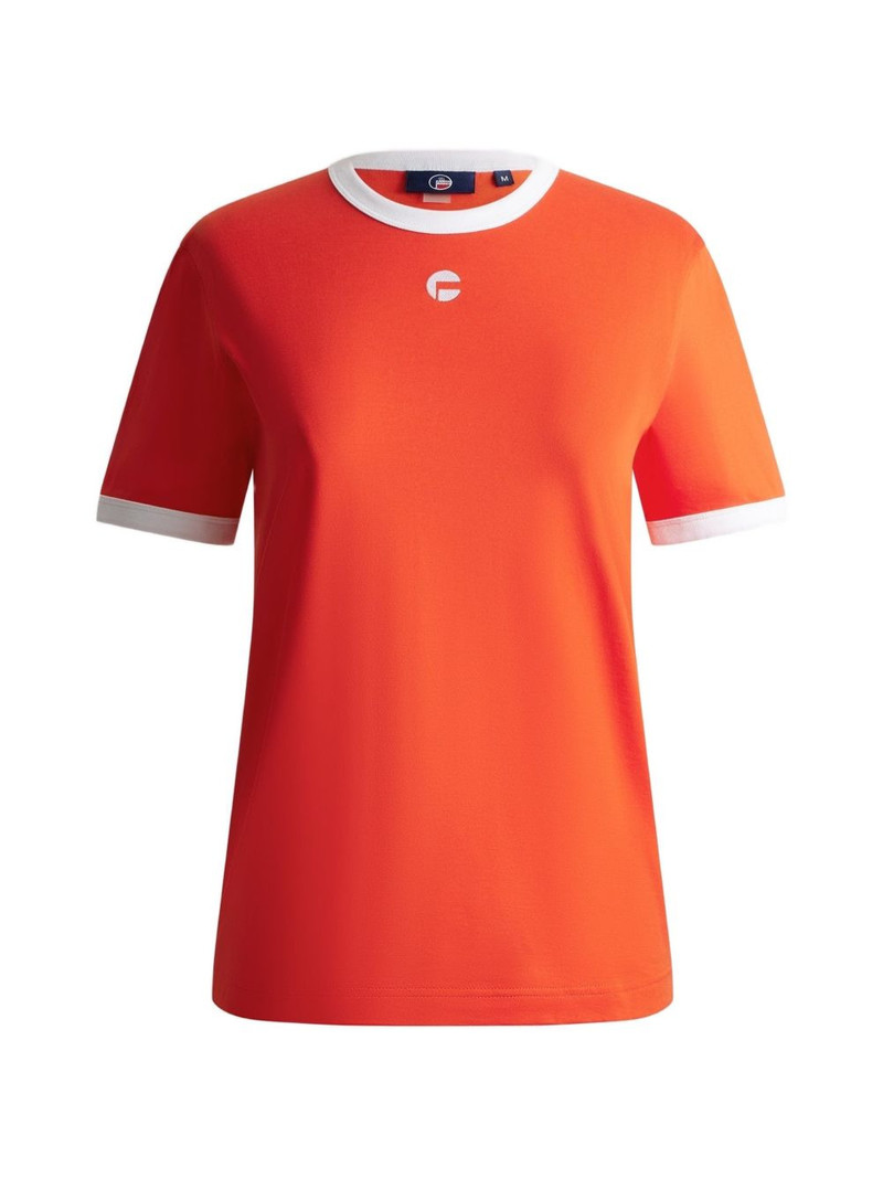 Tanixa contrast-trims T-shirt 1