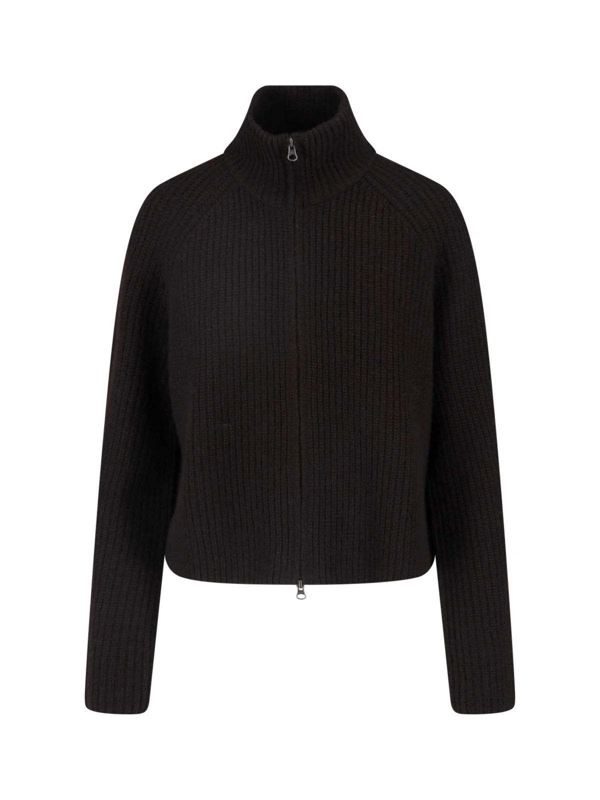 CASHMERE ZIP CARDIGAN "SADIE" - 1