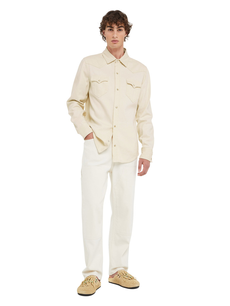 Alanui Raw Denim Shirt outlook