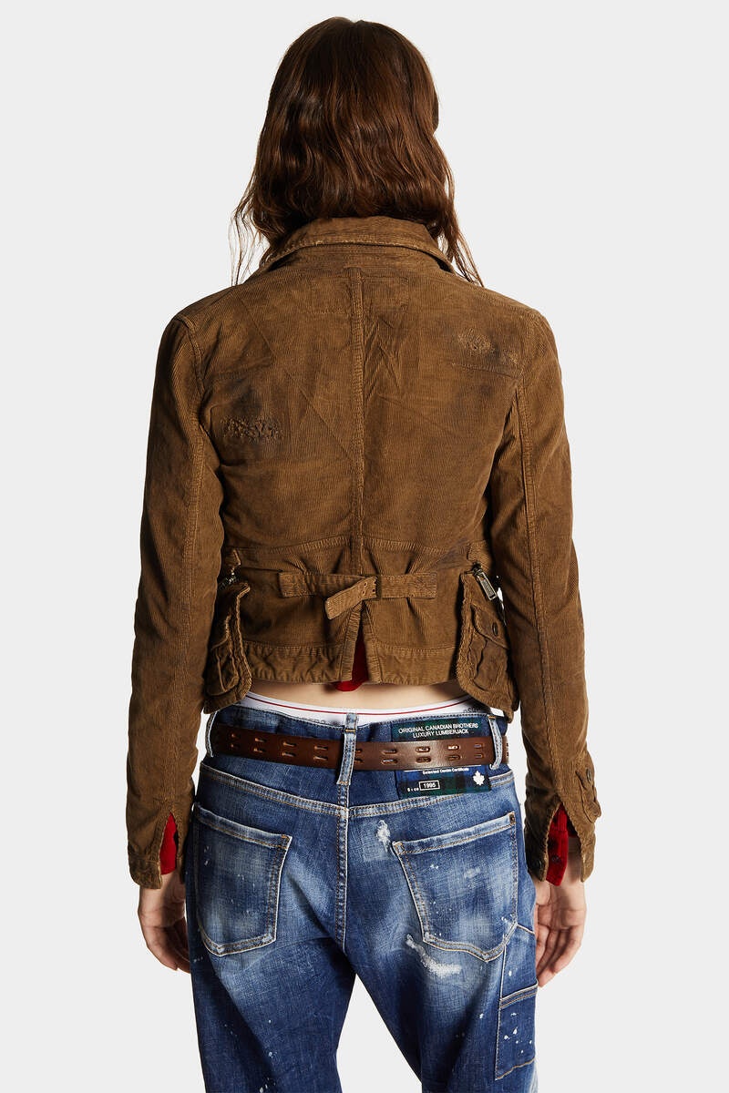 HUNTING MINI JACKET - 4