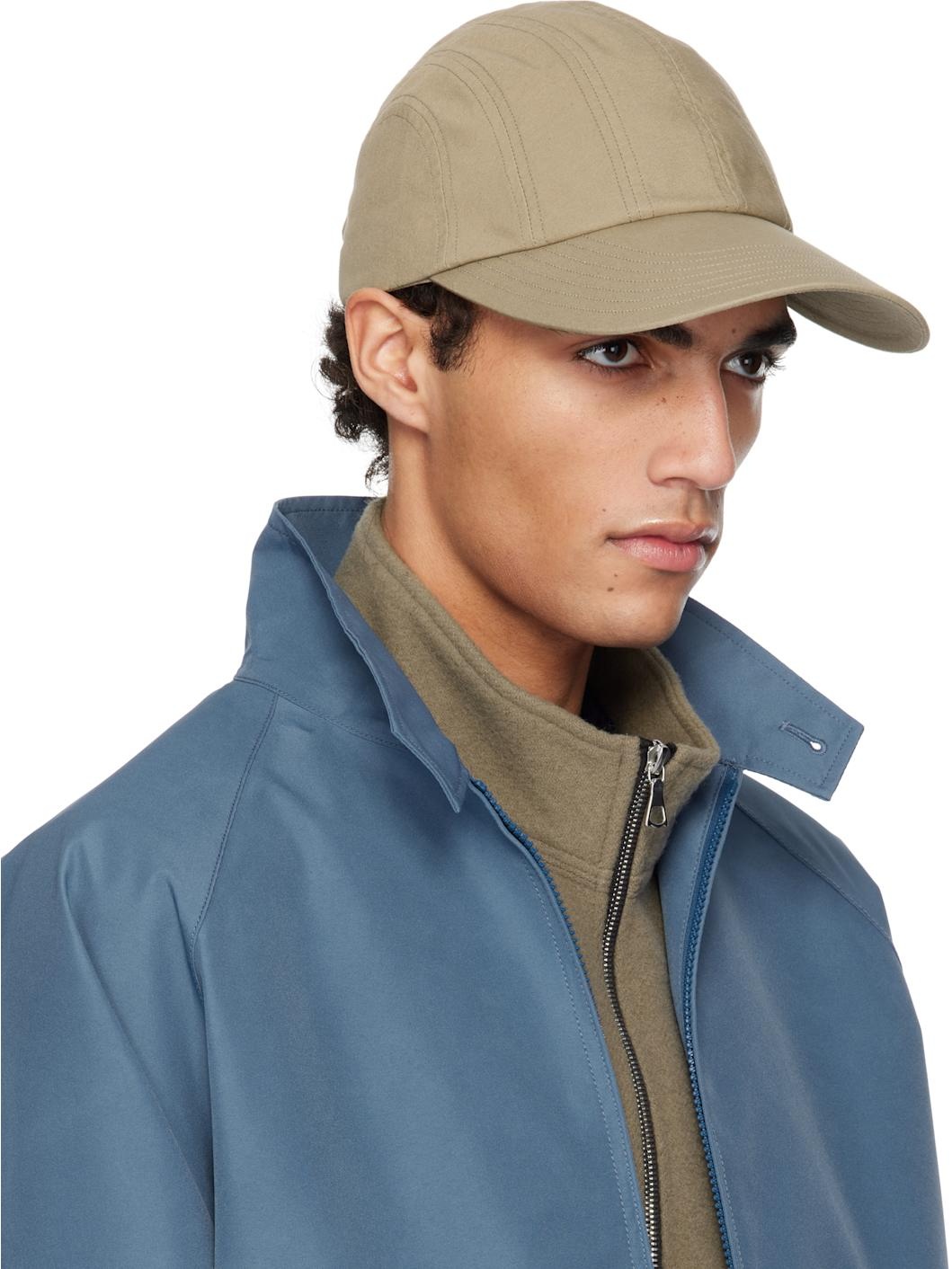 Taupe Wind Cap - 2