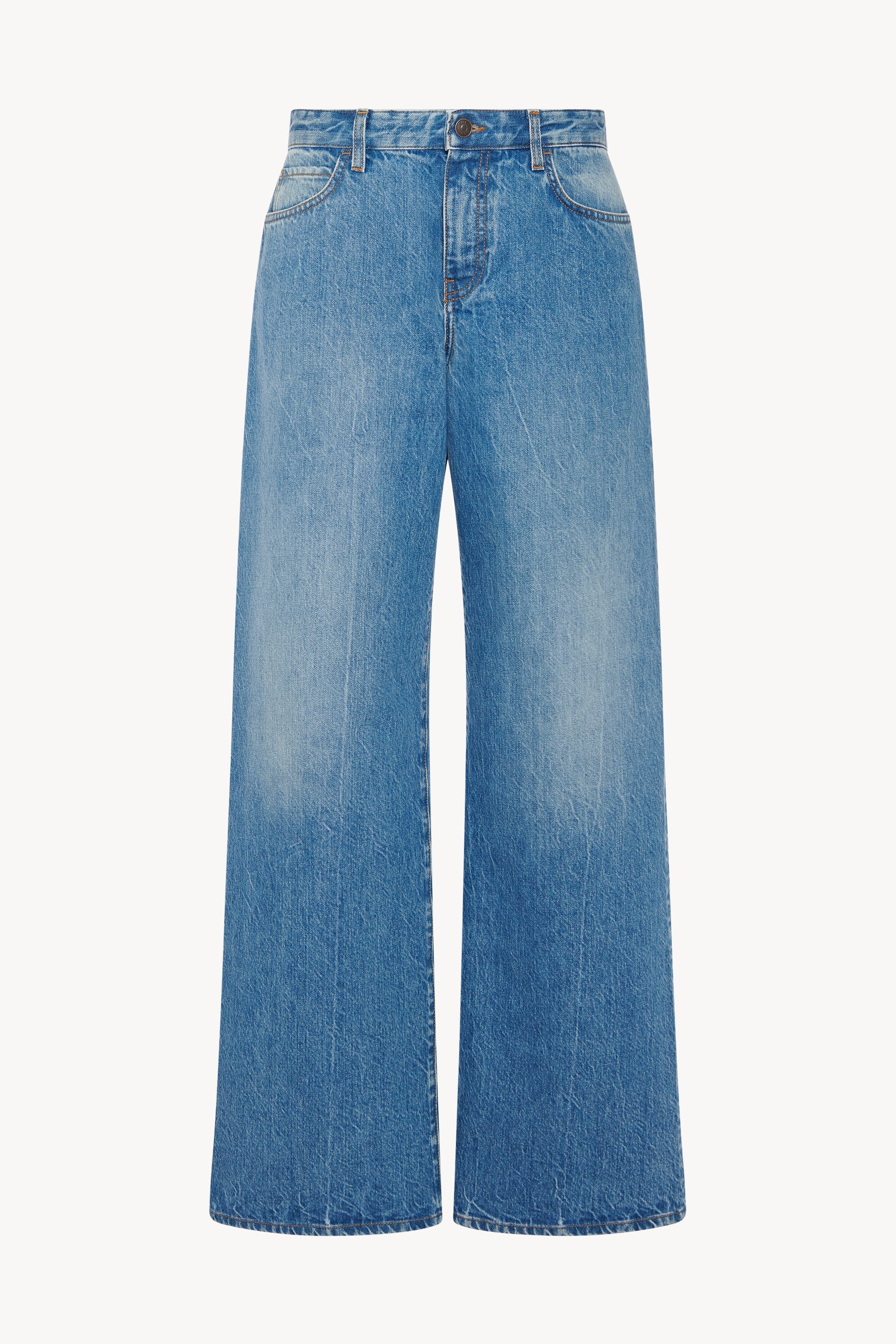 The Row Eglitta Jeans in Cotton | REVERSIBLE