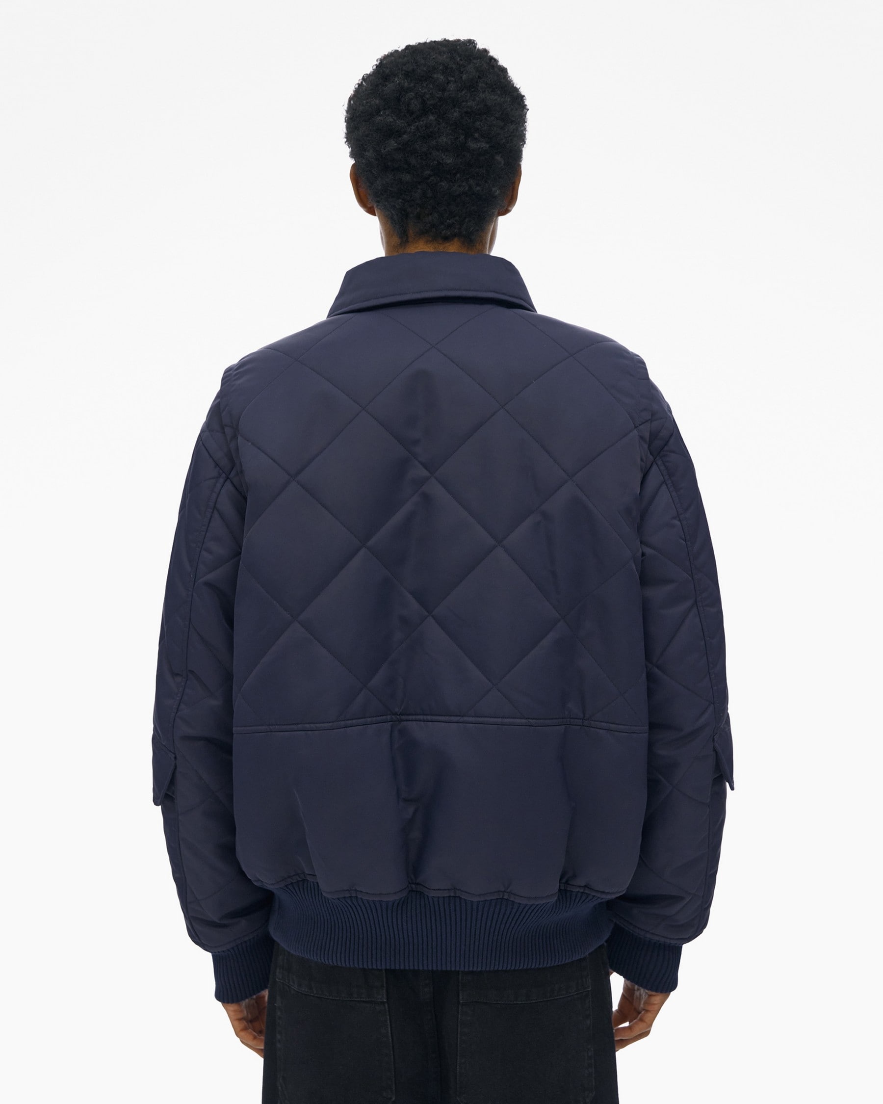 QUILTED AVIATOR JACKET - 4