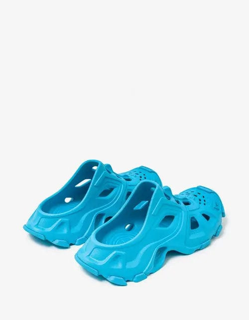 Balenciaga Blue HD Mules - 2