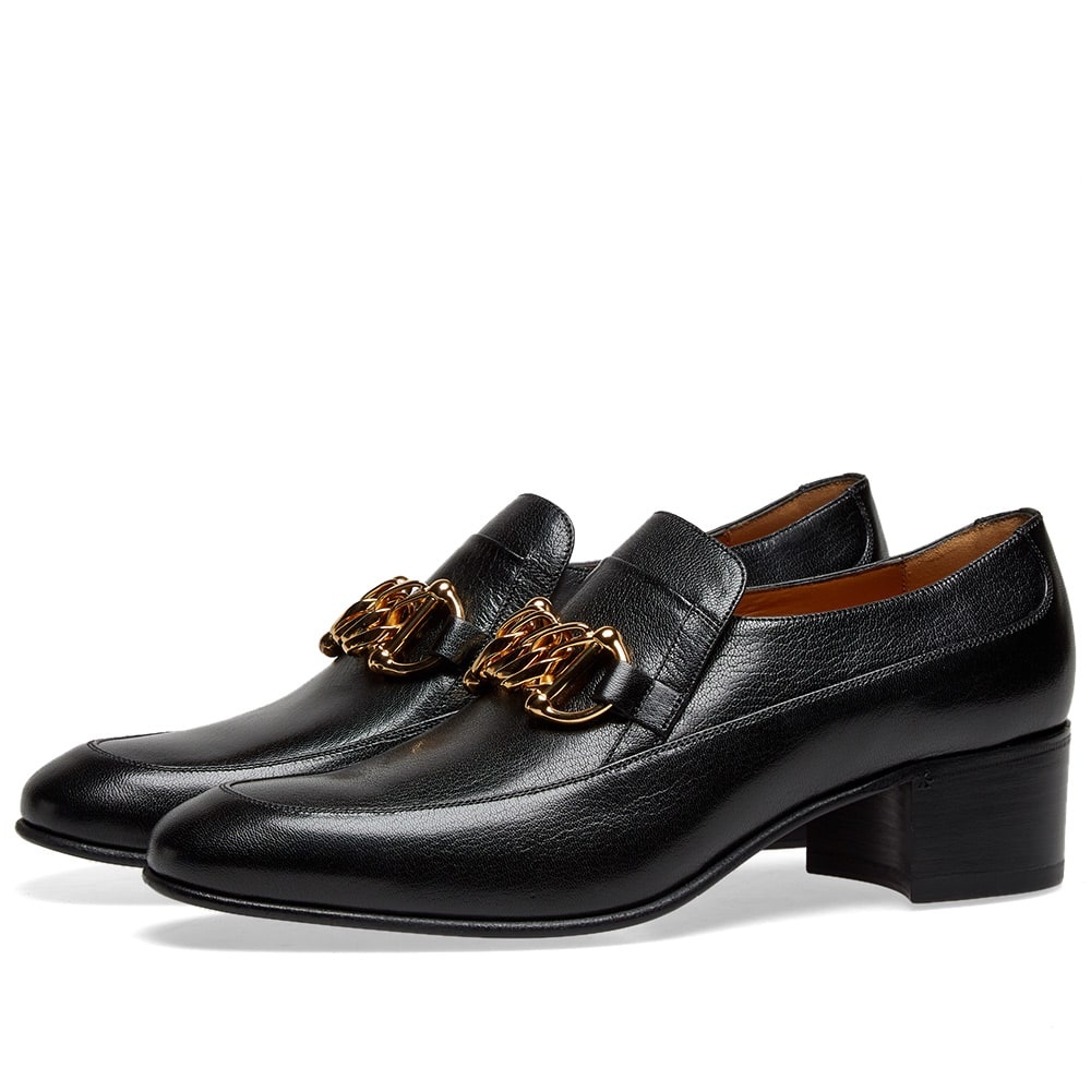 Gucci Ebal Chain Loafer - 1