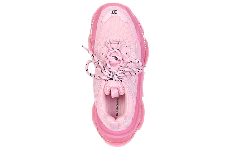 (WMNS) Balenciaga Triple S 'Clear Sole - Pink' 544351W2GA15760 - 3