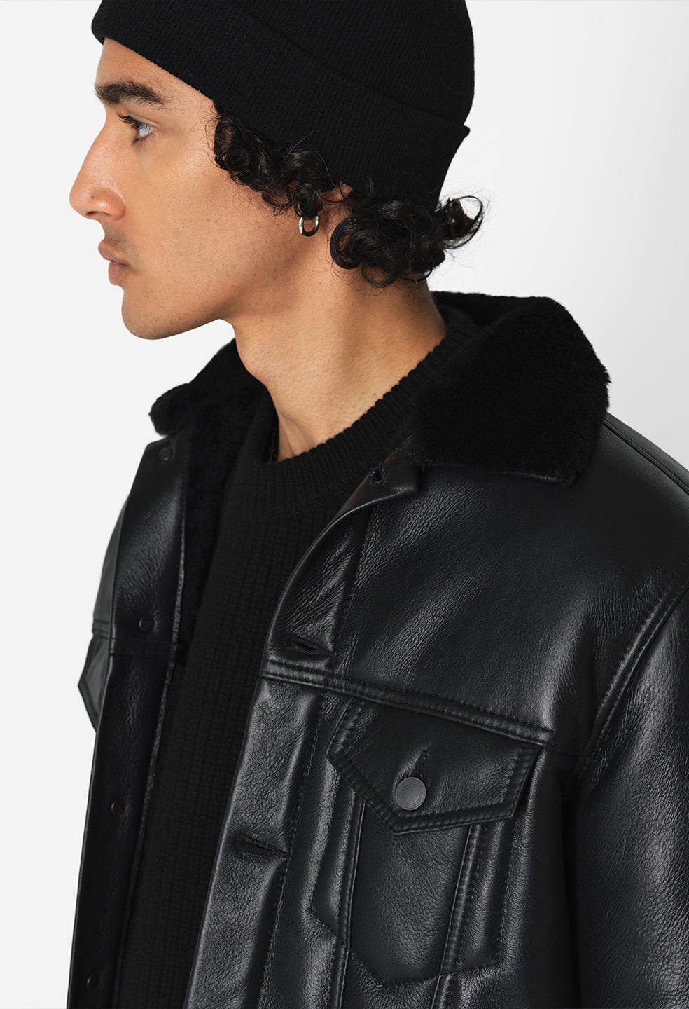 SHEARLING THUMPER JACKET - 8