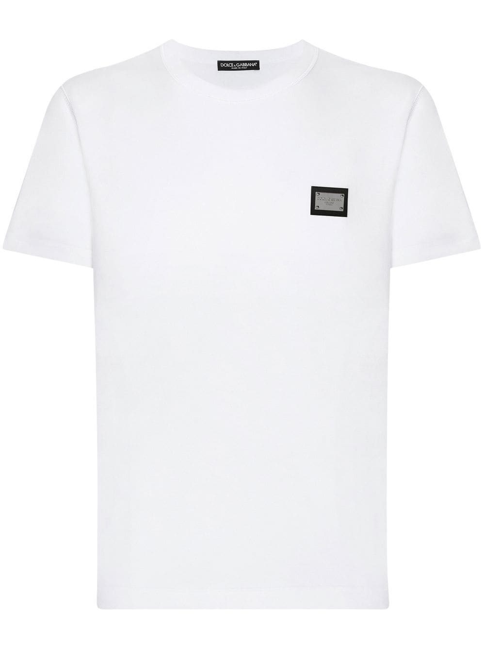 Logo cotton t-shirt - 1